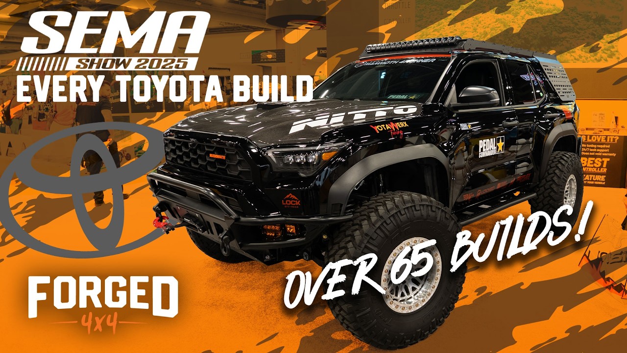ВСЕ модели грузовиков Toyota на выставке SEMA SHOW 2025