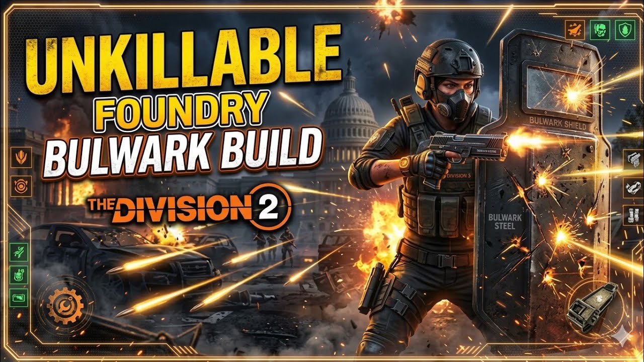Unkillable Foundry Bulwark Build (Division 2)