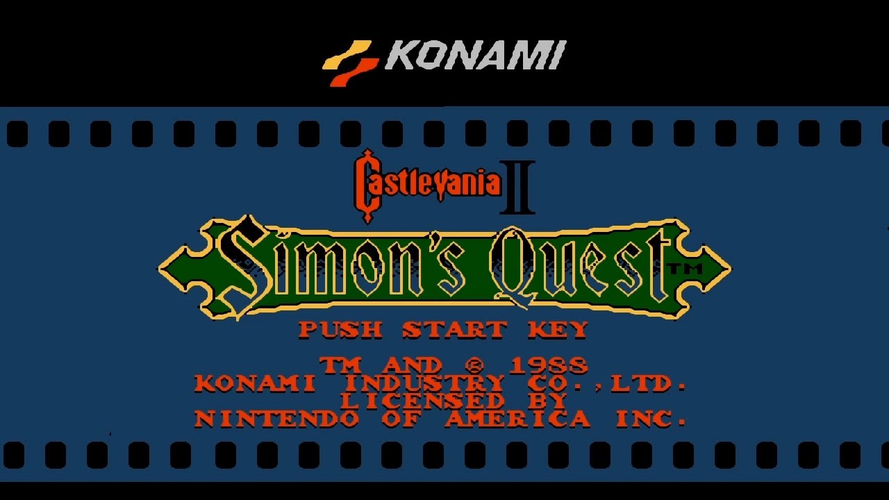 Castlevania 2 Simon's Quest - NES - Full No-Commentary Playthrough