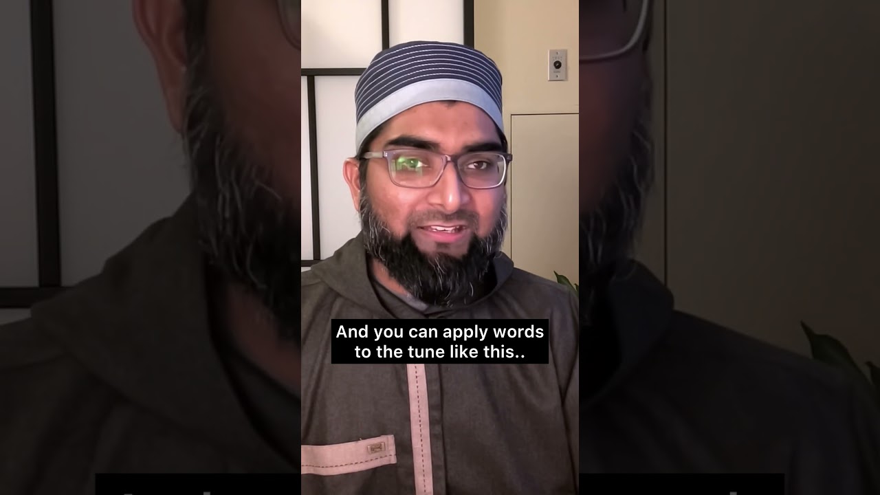 Explaining the concept of maqamat using a simple example. Full video on my channel
