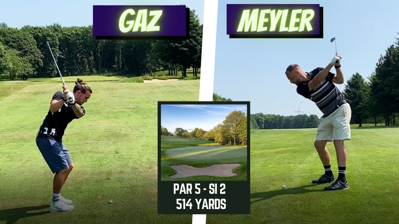 Gaz Beadle v PRO Footballer David Meyler (Howley Hall Golf Challenge, Par 5)