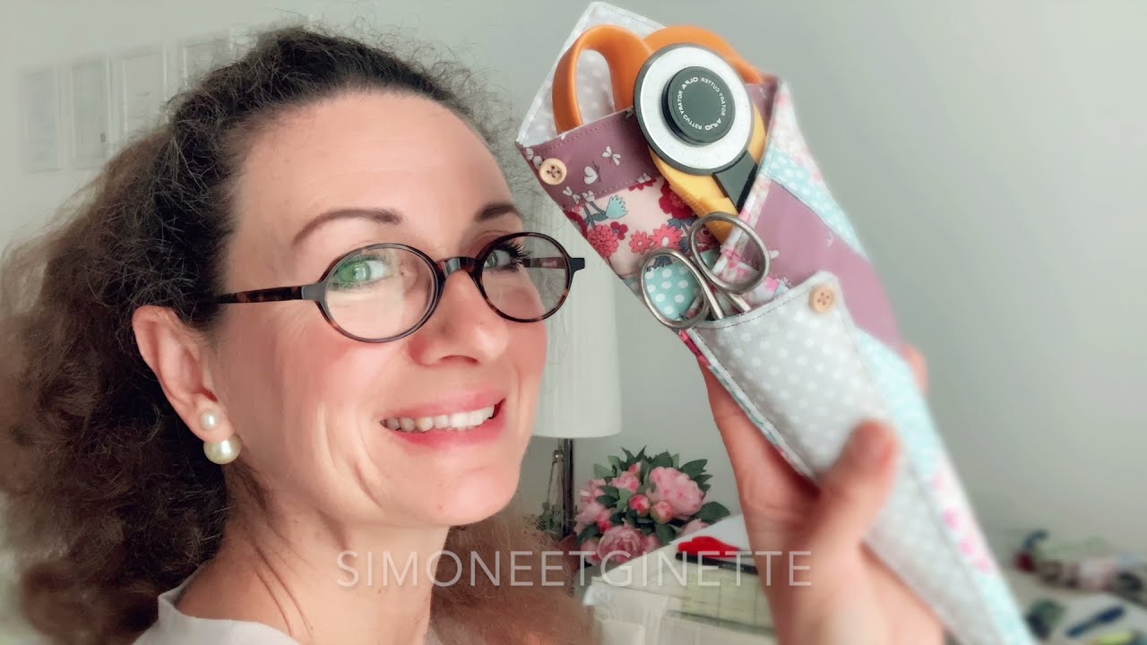 TuToriel Porte Ciseaux Tissus Partie 1 - by Simone et Ginette
