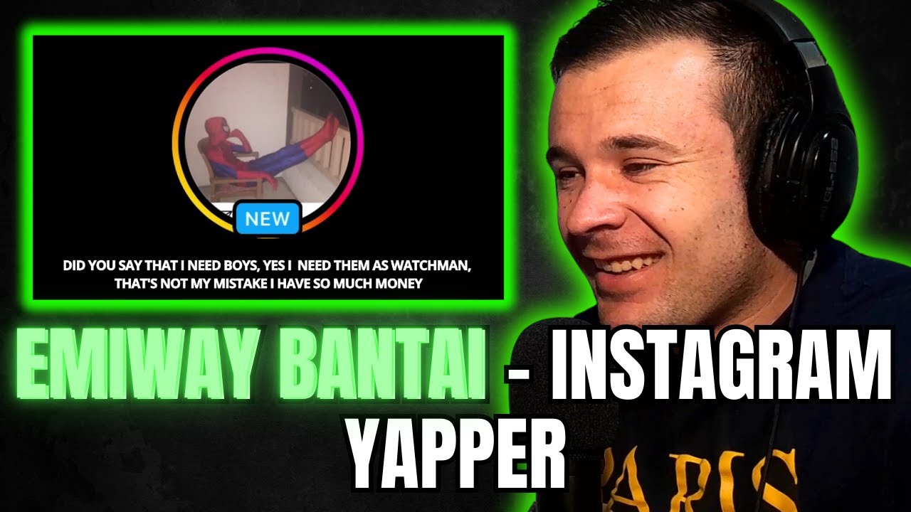 Emiway Bantai - Instagram Yapper (King diss) Reaction