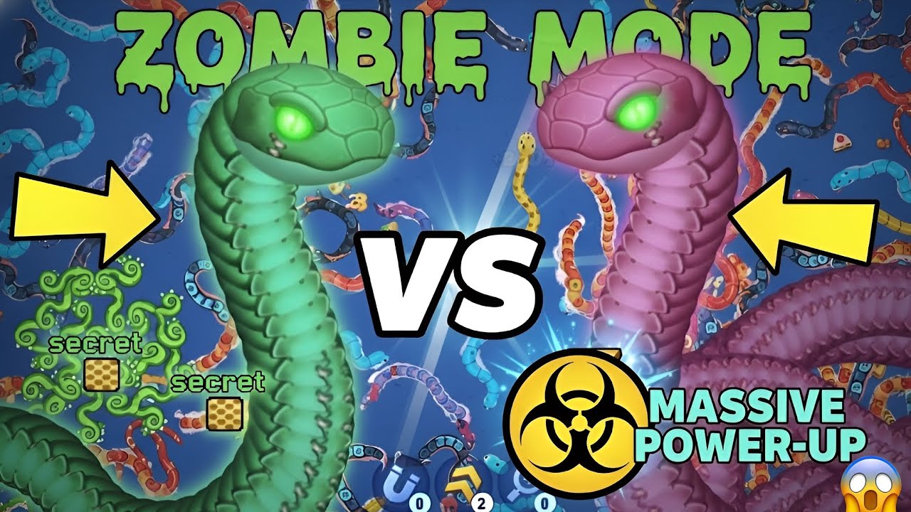 What Happens if a ZOMBIE WORM Bites You? 😱 WORMS ZONE GAMEPLAYS