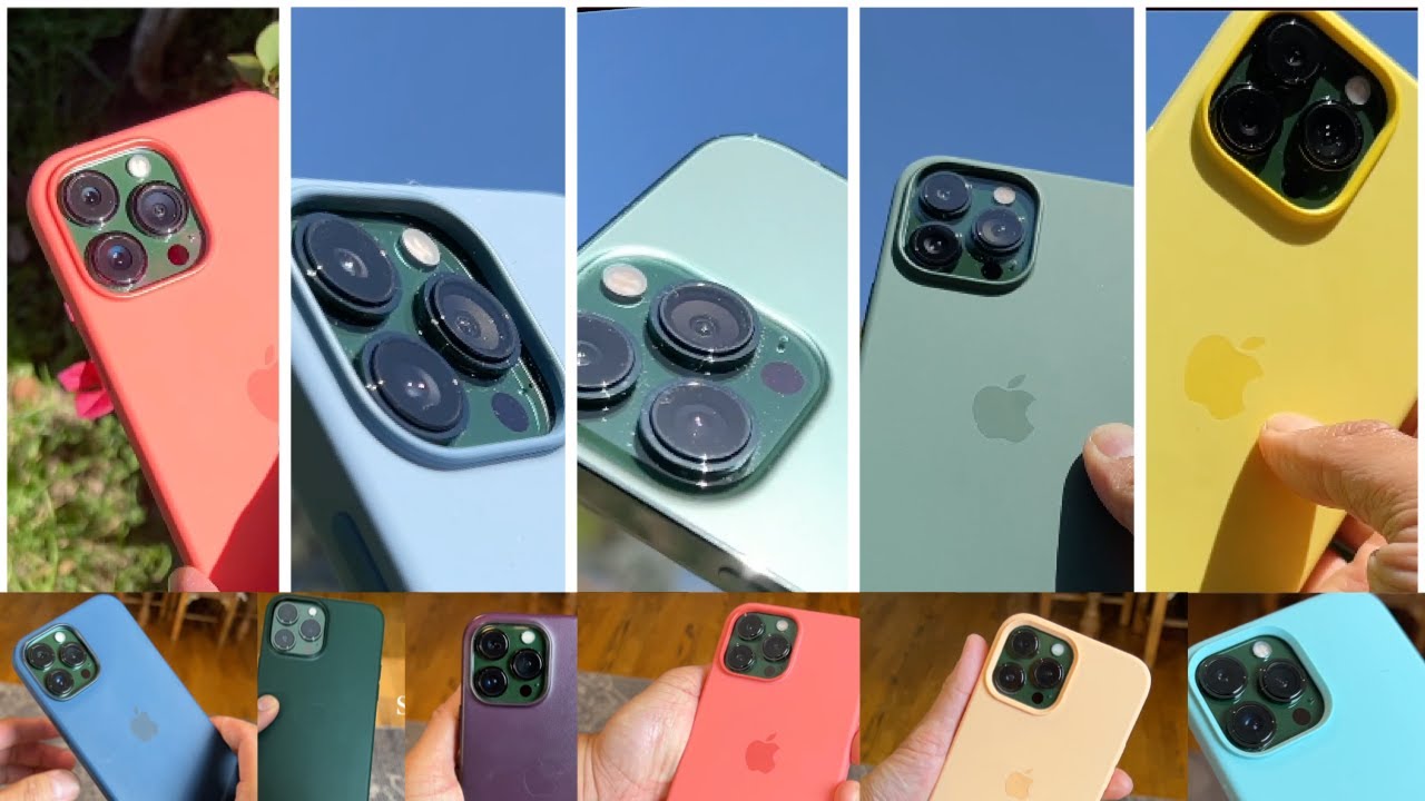 ALPINE GREEN IPHONE 13 PRO MAX w/ ALL NEW MAGSAFE CASES + Last Season’s & Other Colors