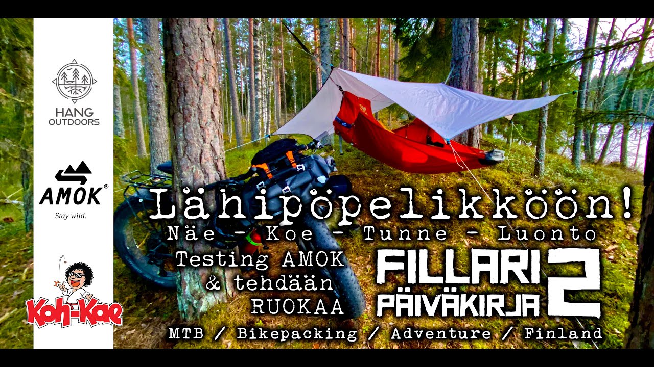 Lähipöpelikköön tekemään sapuskaa ja testaamaan Amok majoitetta (2k)
