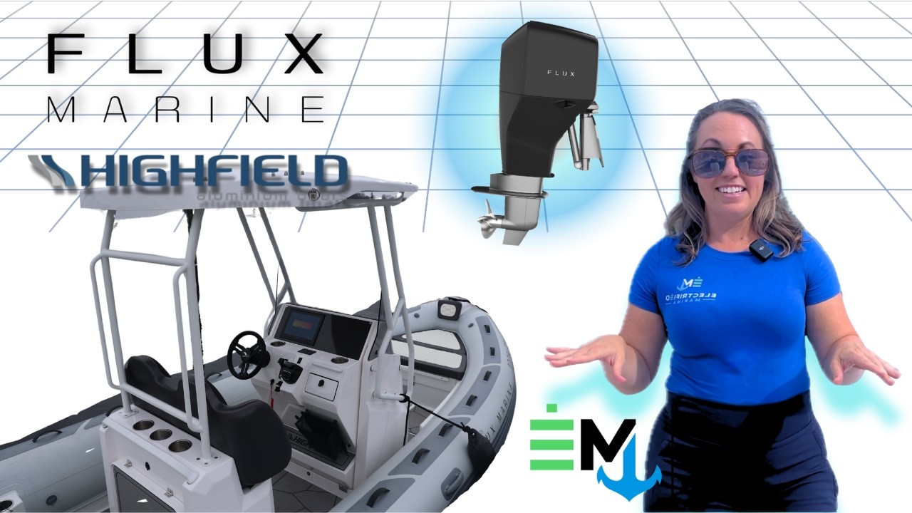 100% Electric Highfield RIB from Flux Marine