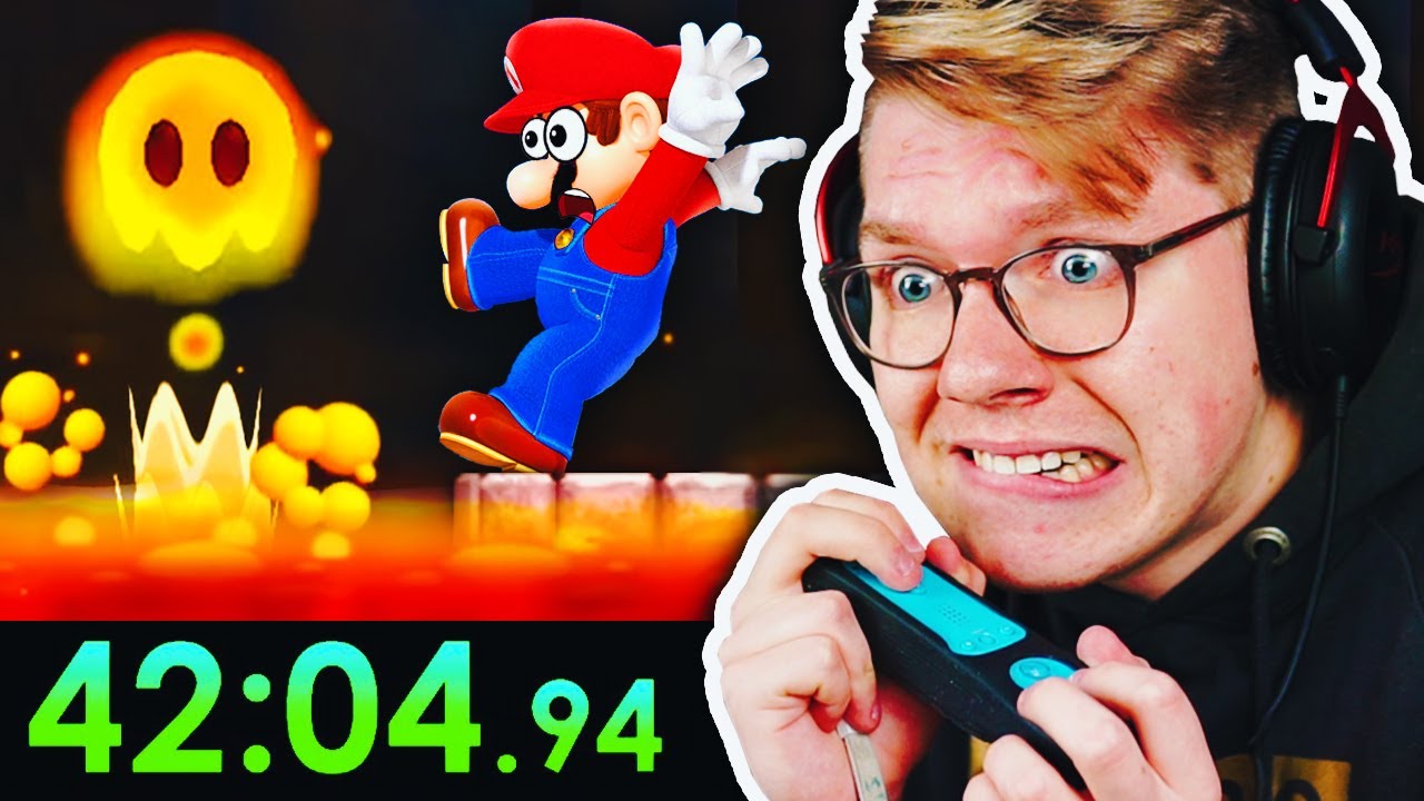 Mario Bros Wii UNTER 45 Minuten, sonst BESTRAFUNG! 🔥😬