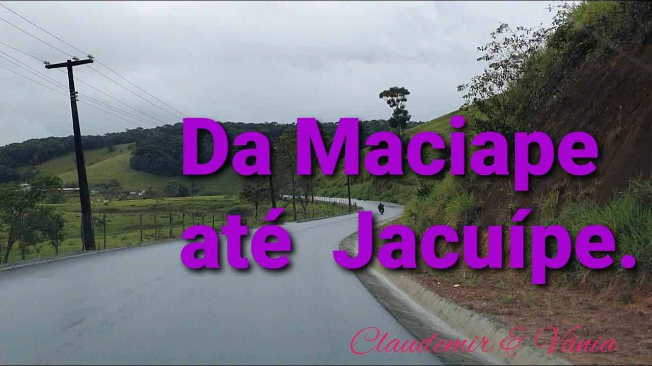 Da Maciape at&eacute; a cidade de Jacu&iacute;pe AL.