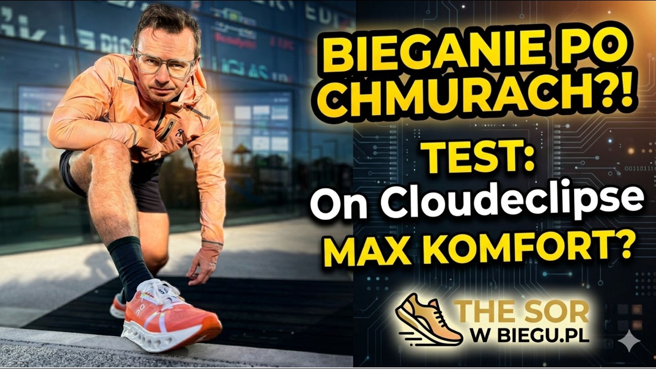 ON Cloudeclipse TEST ▶️ Buty biegowe z maksymalną amortyzacją | Czy warto kupić?