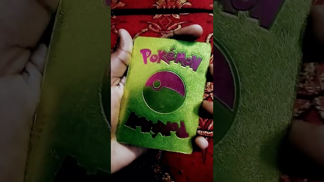 Pokemon Pikachu emerald  card Vmax
