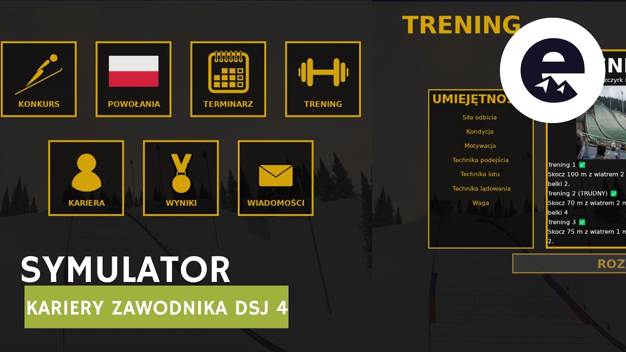 DSJ 4 MENU KARIERY ZAWODNIKA