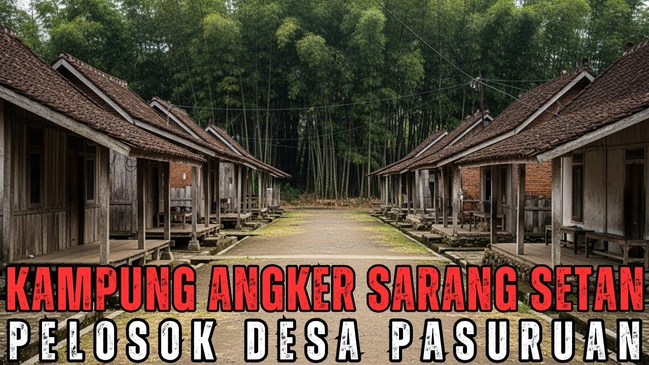 NGERII PARAH BIKIN TRAUMA SAMPEK SEKARANG !! KAMPUNG ANGKER SARANG SETAN DI PELOSOK DESA PASURUAN