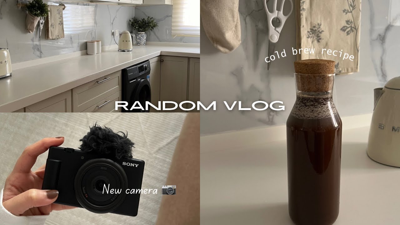 RANDOM VLOG | فلوق عفوي, اشتريت كاميرا جديدة📷, ترتيبات المطبخ ومقاضي الشهر