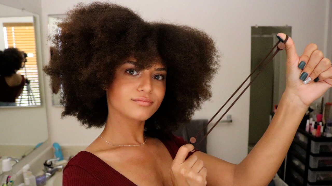 How I Dry Twist & Band My Hair | Hair Stretching Type 4 Natural Hair | ft. Swirly Curly Snap Ties