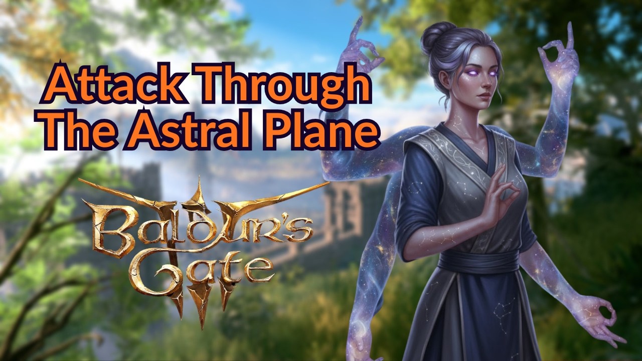 Way of Astral Self | Monk Subclass Mod Build | Baldur's Gate 3 Guide | Level 1-12 & Combat Tutorial