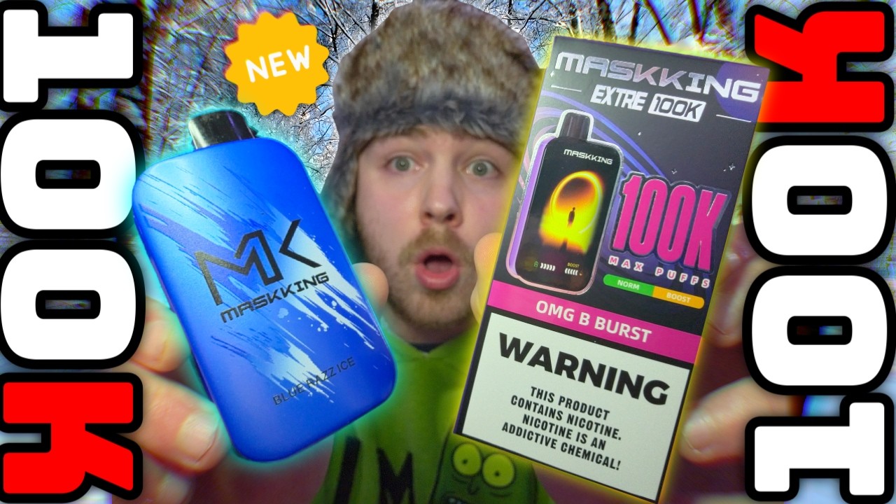 100K Puffs | MASKKING EXTRE | Review
