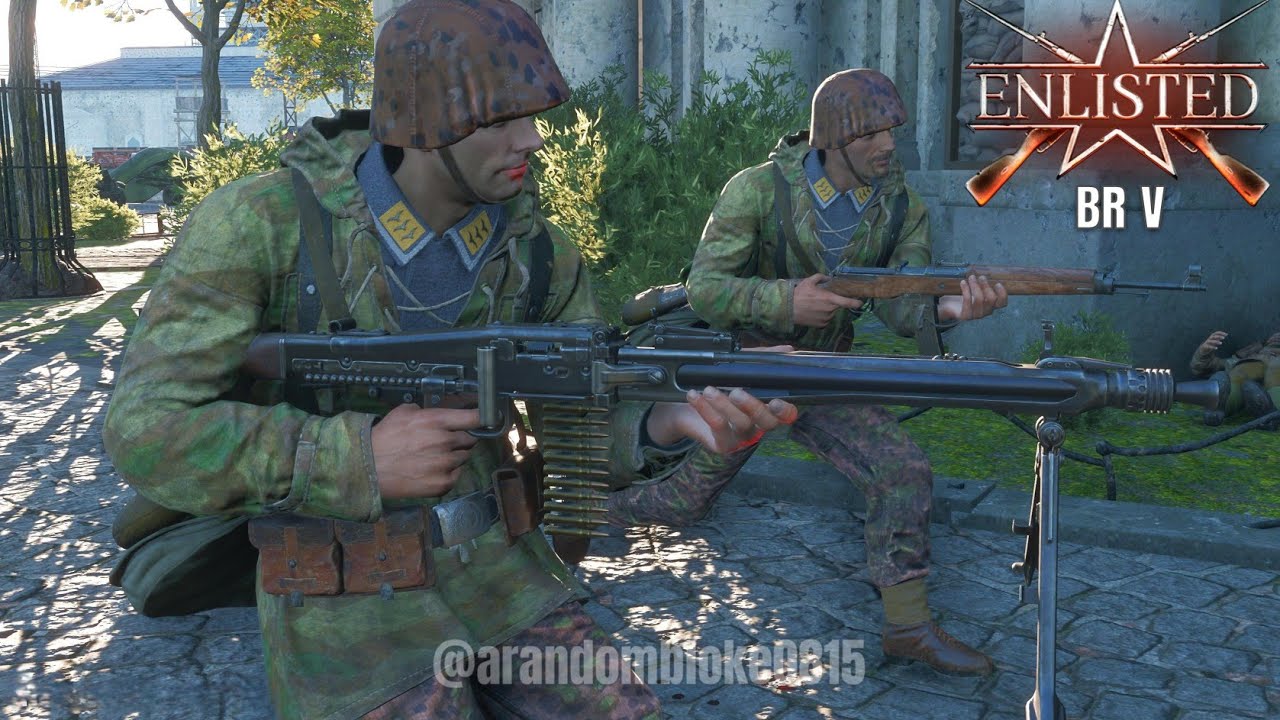 Enlisted; MG 42 100 cuts down the Soviets! - Germany Tier V PS5 Gameplay