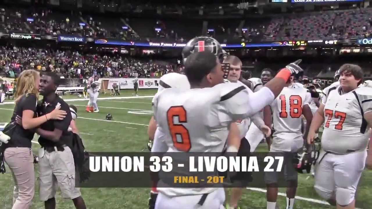 Union Parish wins the 2013 Class 3A State championship in double overtime