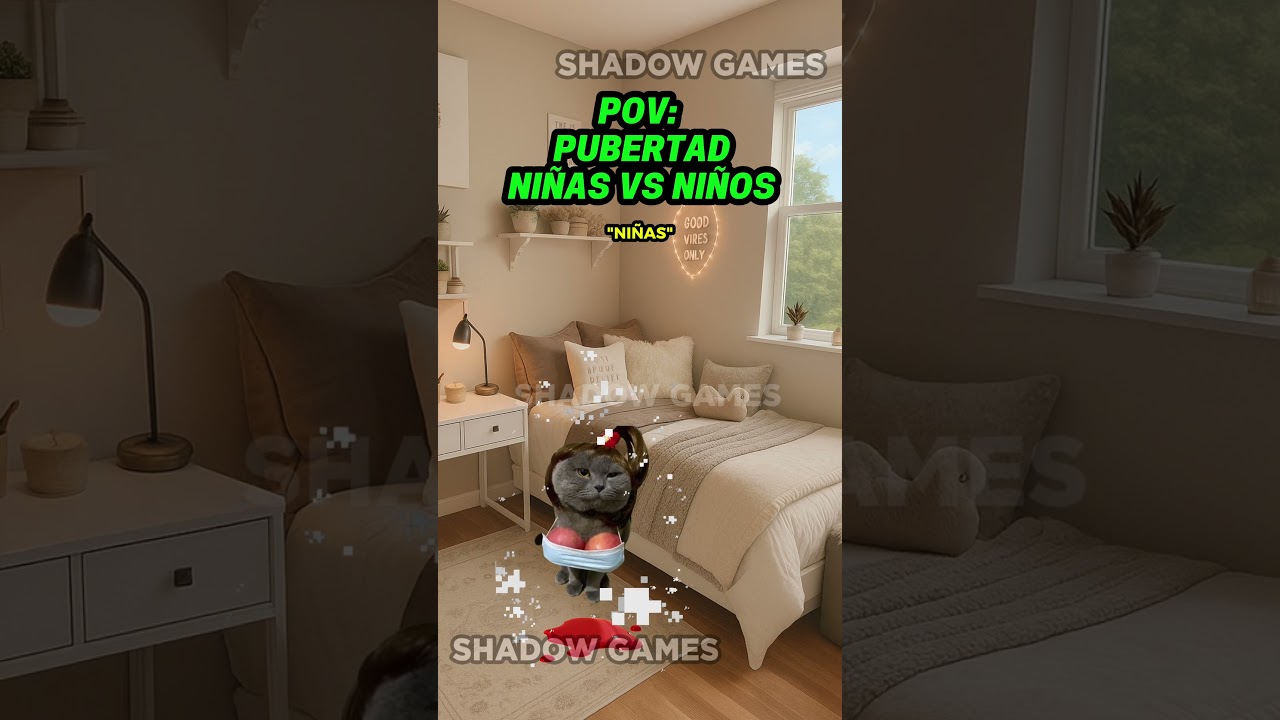 Pubertad ni&ntilde;os vs ni&ntilde;as  #funnyvideo #storytime #gatitoslindos