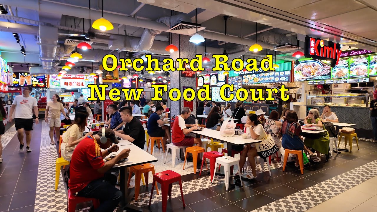 (New) Kimly Food Court at Orchard Road Lucky Plaza #singapore #foodcourt #new #orchardroad #plaza