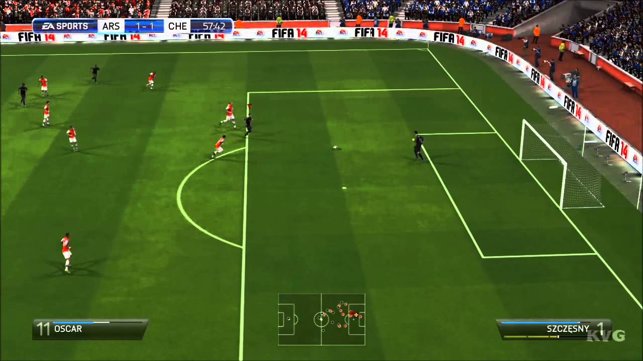 FIFA 14 - Arsenal FC vs. Chelsea FC Gameplay [HD]