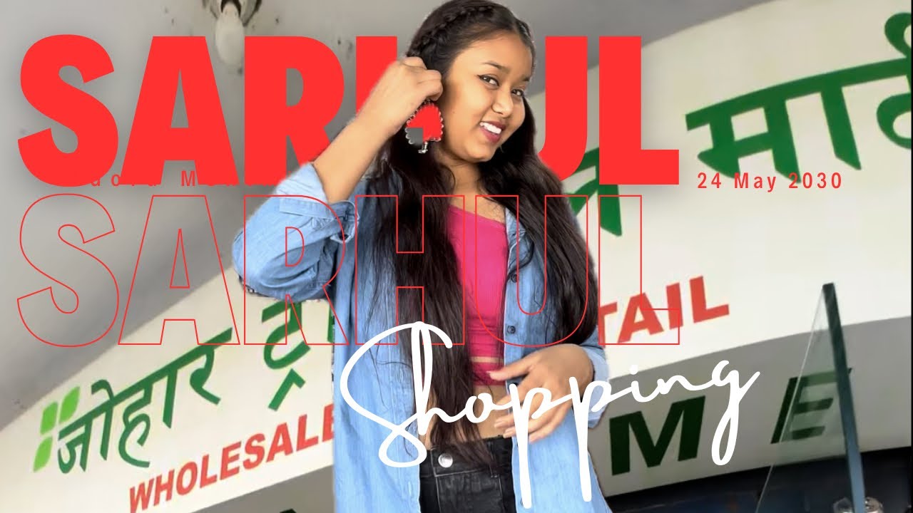 SARHUL बाज़ार | Shopping Start | Johar Tribal Mart | Ranchi Biggest Shop