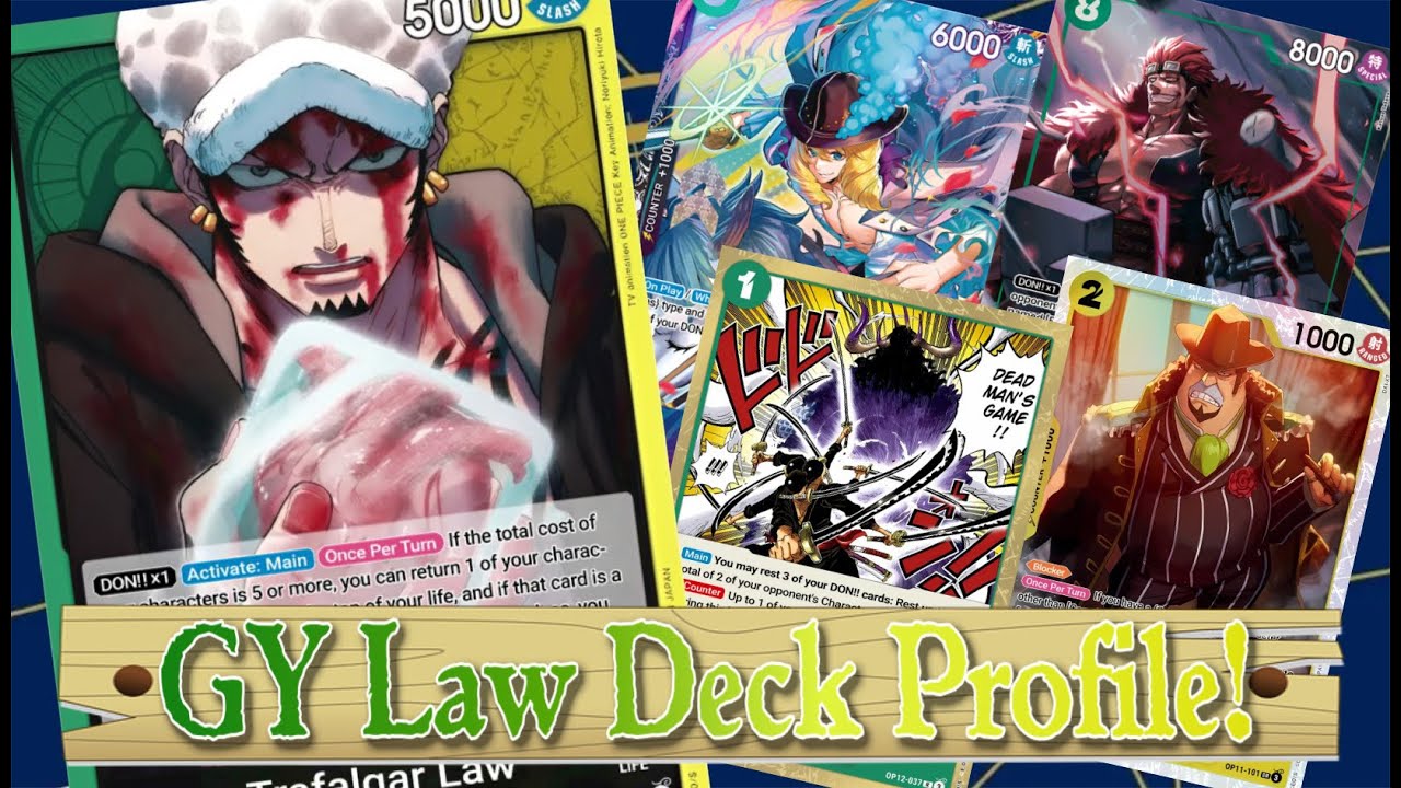 Профиль колоды GY Trafalgar Law! || One Piece TCG [OP13]