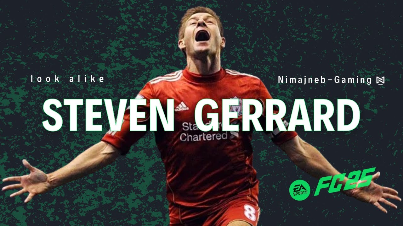 EA SPORTS FC 25 | STEVEN GERRARD | LOOK ALIKE |  | FACE + STATS