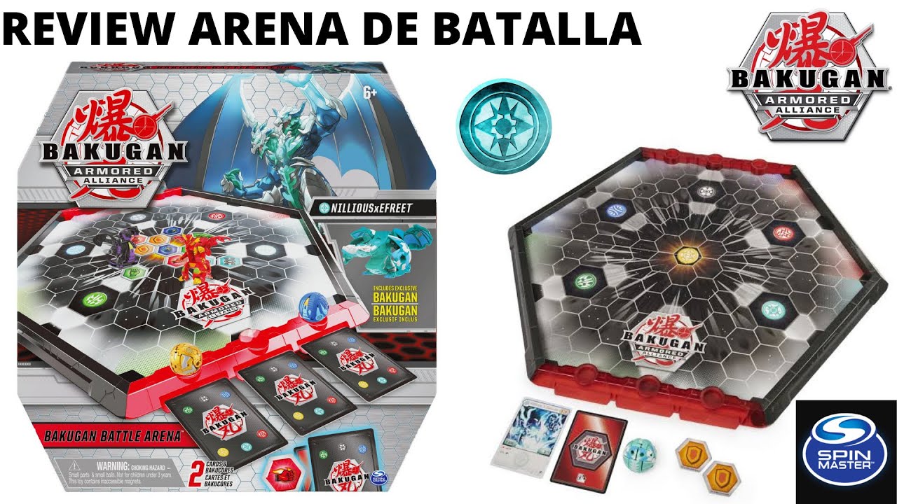 Bakugan Armored Alliance | Unboxing Arena de Batalla- Nillious X Eenoch- Español