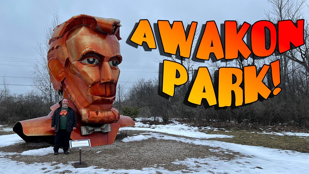 Northern Michigan's Frozen Gem: Discovering Awakon Park in the Snow!