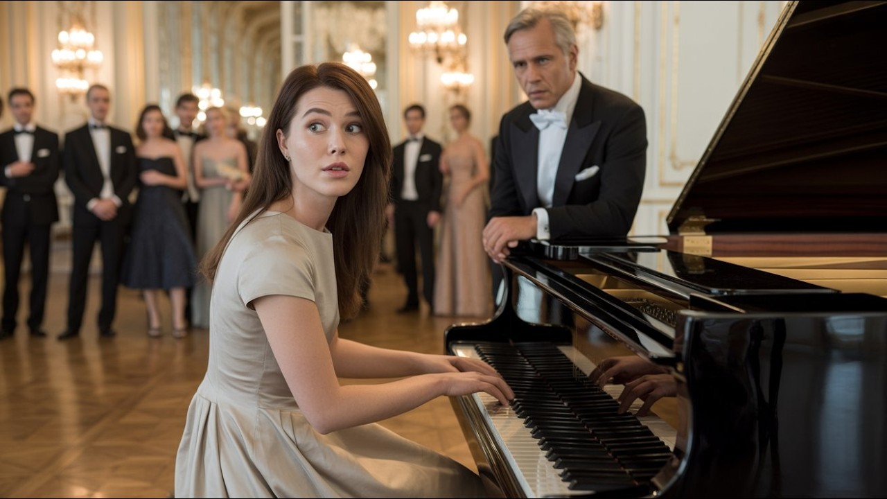 Millionaire Orders Waitress to Play Piano to Embarrass Her—Her Talent Took Everyone by Surprise...