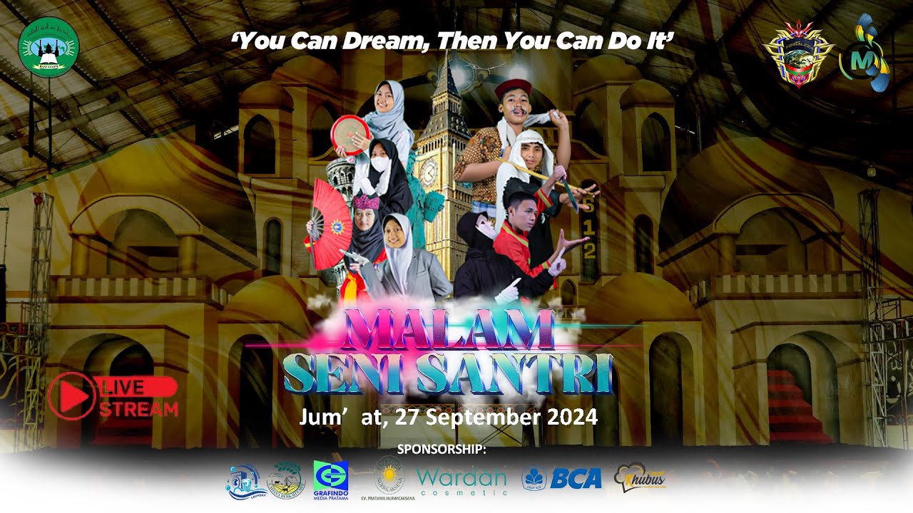 [LIVE!] 🔴MALAM SENI SANTRI 612 FORTALEZA GENERATION