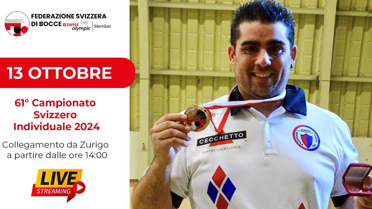 Campionato Svizzero Individuale 2024 - Zurigo - Bocce