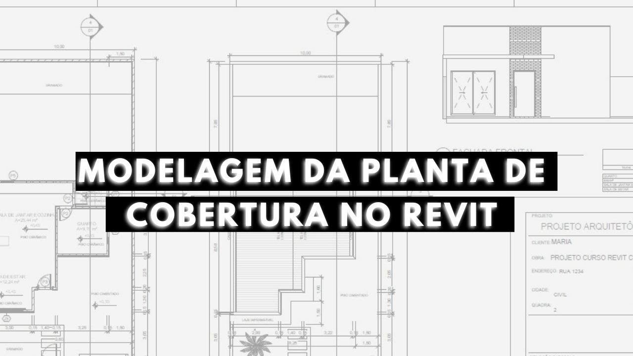 Como modelar planta de cobertura no Revit  (de forma super prática)