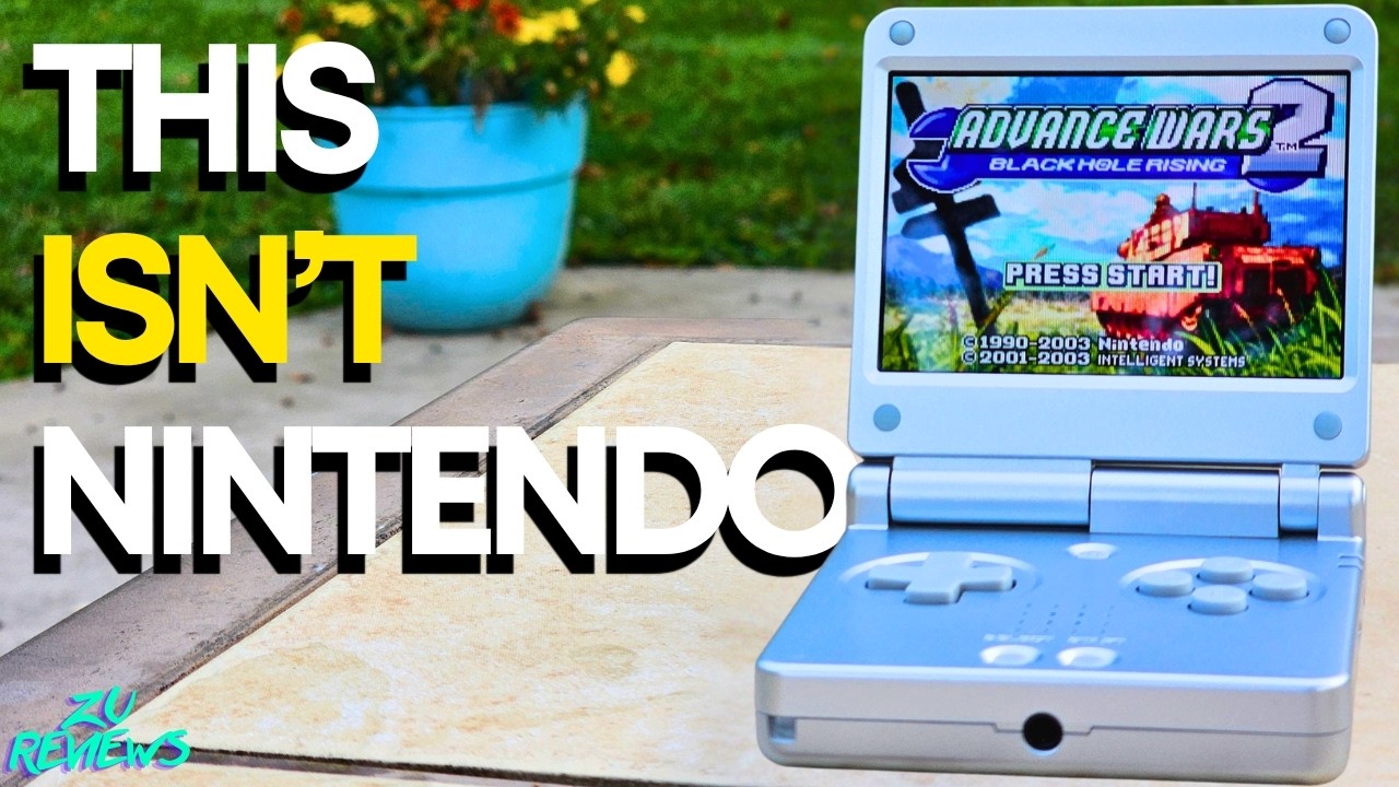 Anbernic RG SP &mdash; наконец-то идеальный GBA!
