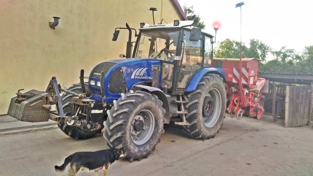 Siew Kukurydzy 2018 z Nowym Nabytkiem u Damiana ! [FARMSAAT] Farmtrac 7110 & Maschio Gaspardo