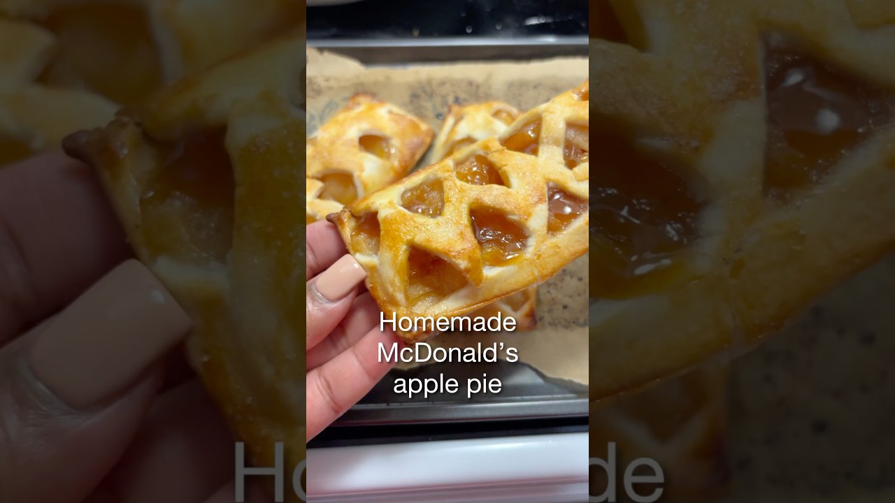 McDonald&rsquo;s Apple Pie recipe 🔥