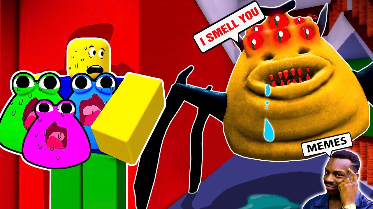 Roblox BOU'S REVENGE 2 Exposed The FUNNIEST Moments (5 MONSTERS) - Pou’s Revenge All Episodes