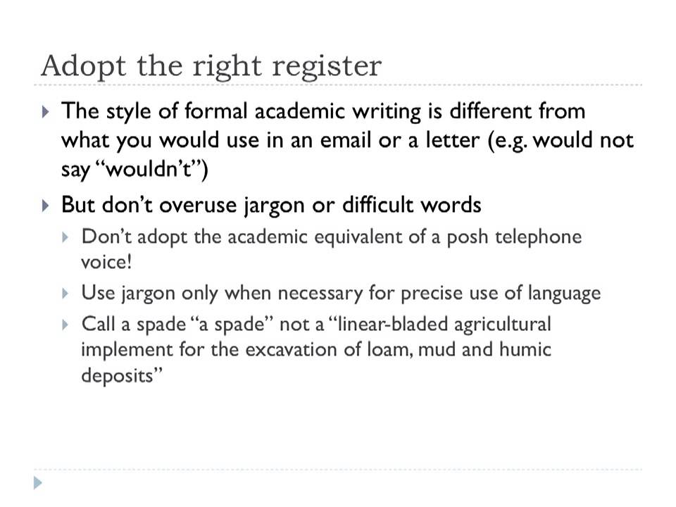 How to Write Well