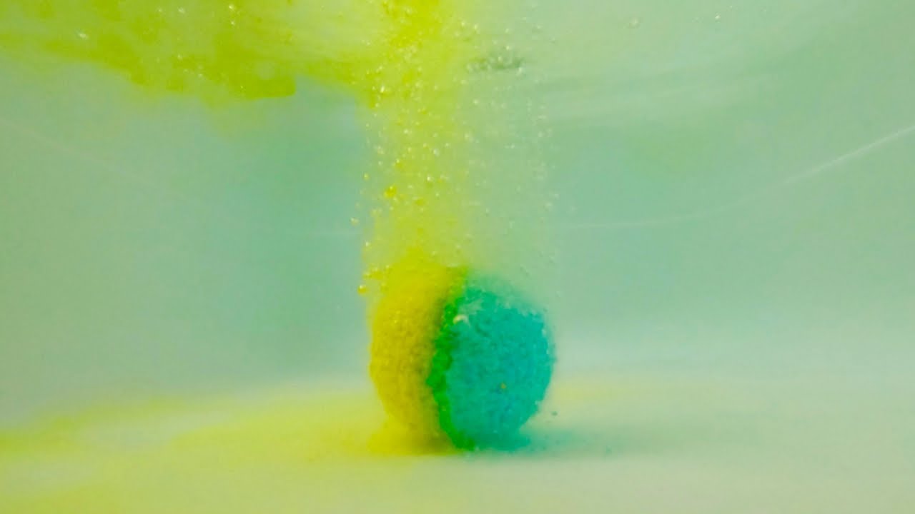 How Does Bath Bomb Look Like Underwater?