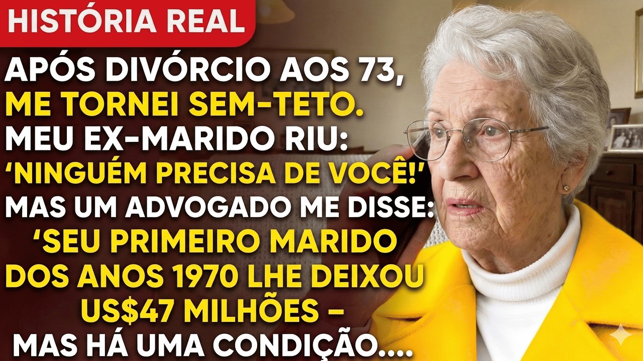 Aos 71 Anos, Fui Morar Na Rua Após Meu Marido Vender Nossa Casa Escondido. O castigo veio quando...
