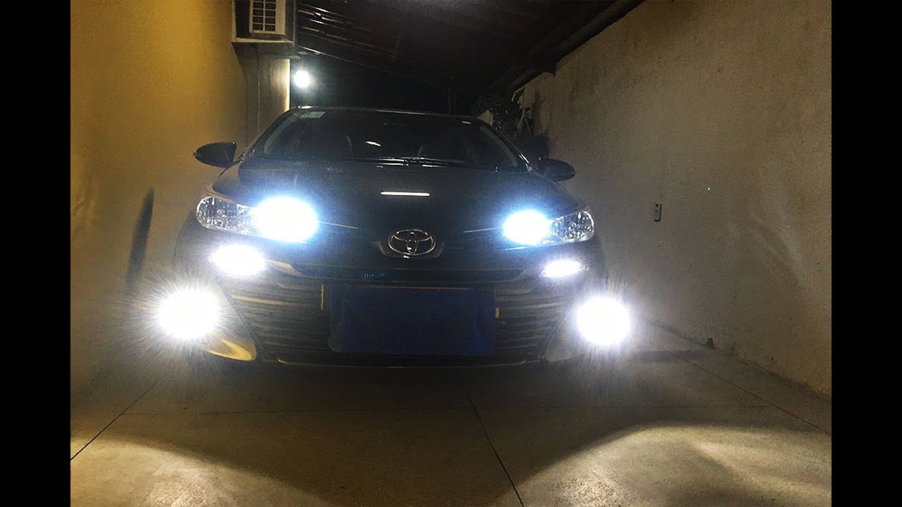 TUTORIAL LAMPADAS DE LED NO YARIS