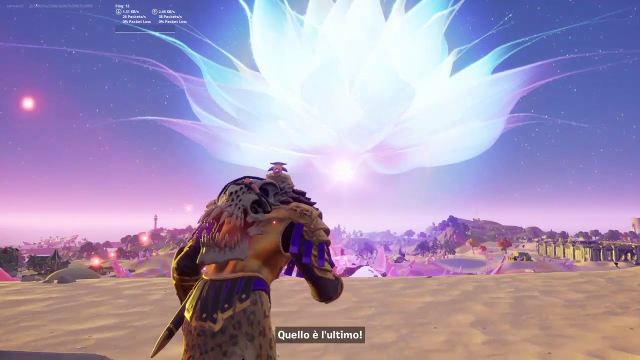 Fortnite Season 6 chap2 cinematic trailer + Gameplay zero crisis Event ITALIAN