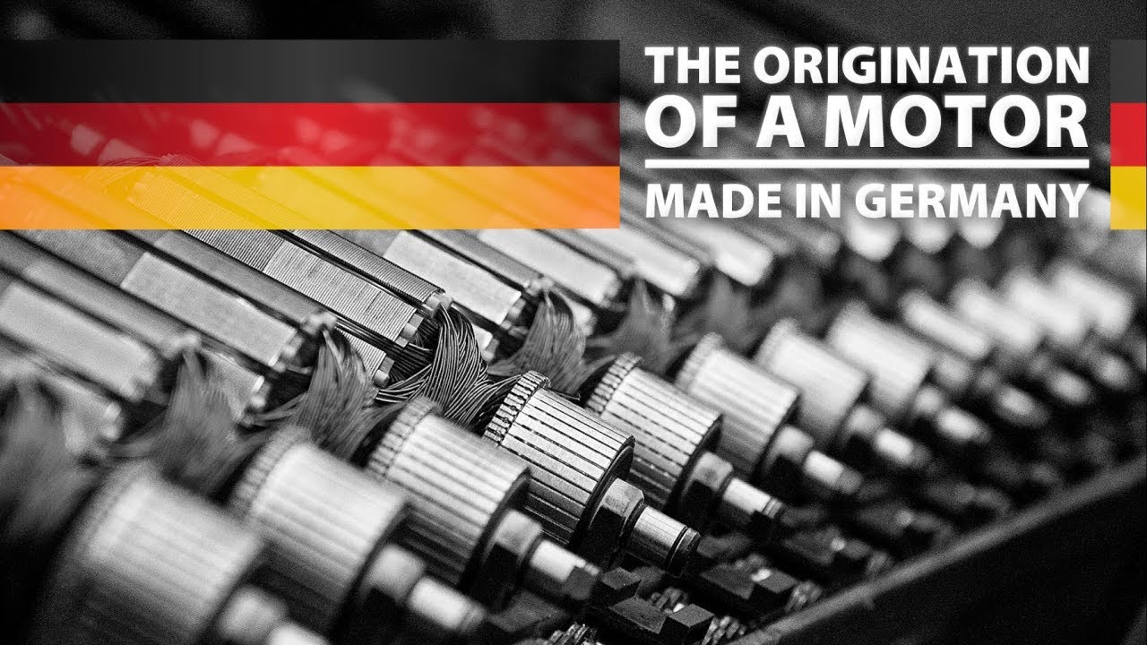 The origination of a motor - 𝗠𝗮𝗱𝗲 𝗶𝗻 𝗚𝗲𝗿𝗺𝗮𝗻𝘆 𝗯𝘆 𝗘𝗜𝗕𝗘𝗡𝗦𝗧𝗢𝗖𝗞  -