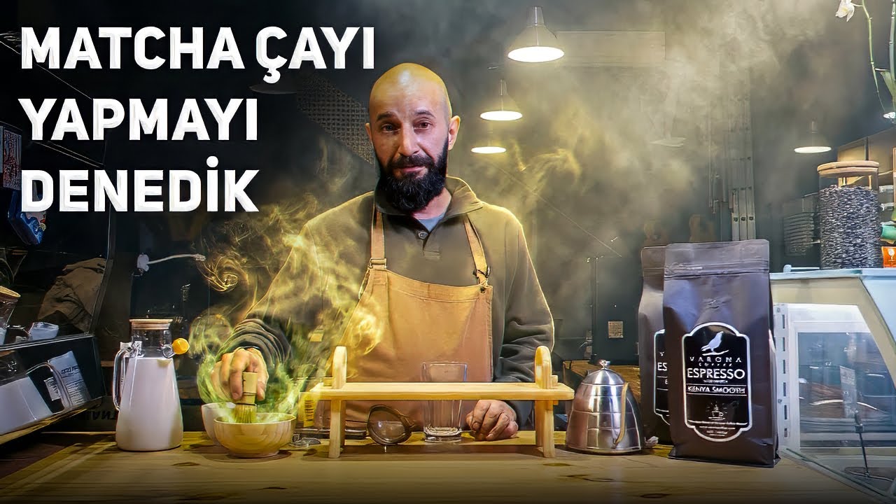 MATCHA (maça) ÇAYINI DENEDİK! SONUÇ ŞAŞIRTICI! | Profesyonel vs. Ev Yapımı