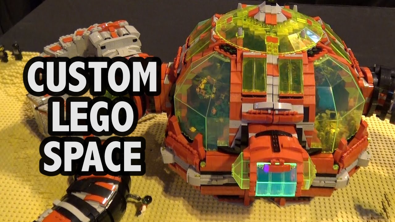 LEGO M-Tron Modular Space Camp | Brick Birmingham 2016