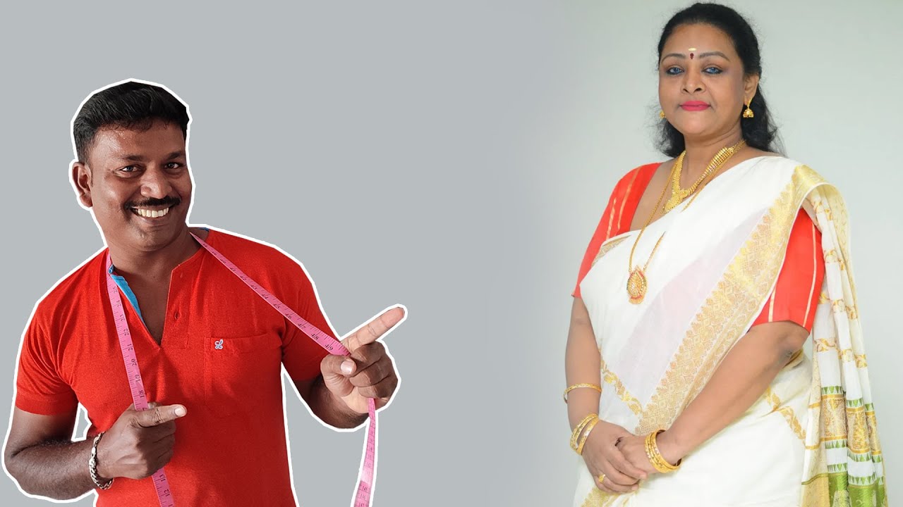 Blouse Cutting and Stitching for Cinema Actress Sakila Sister | Tailor Bro