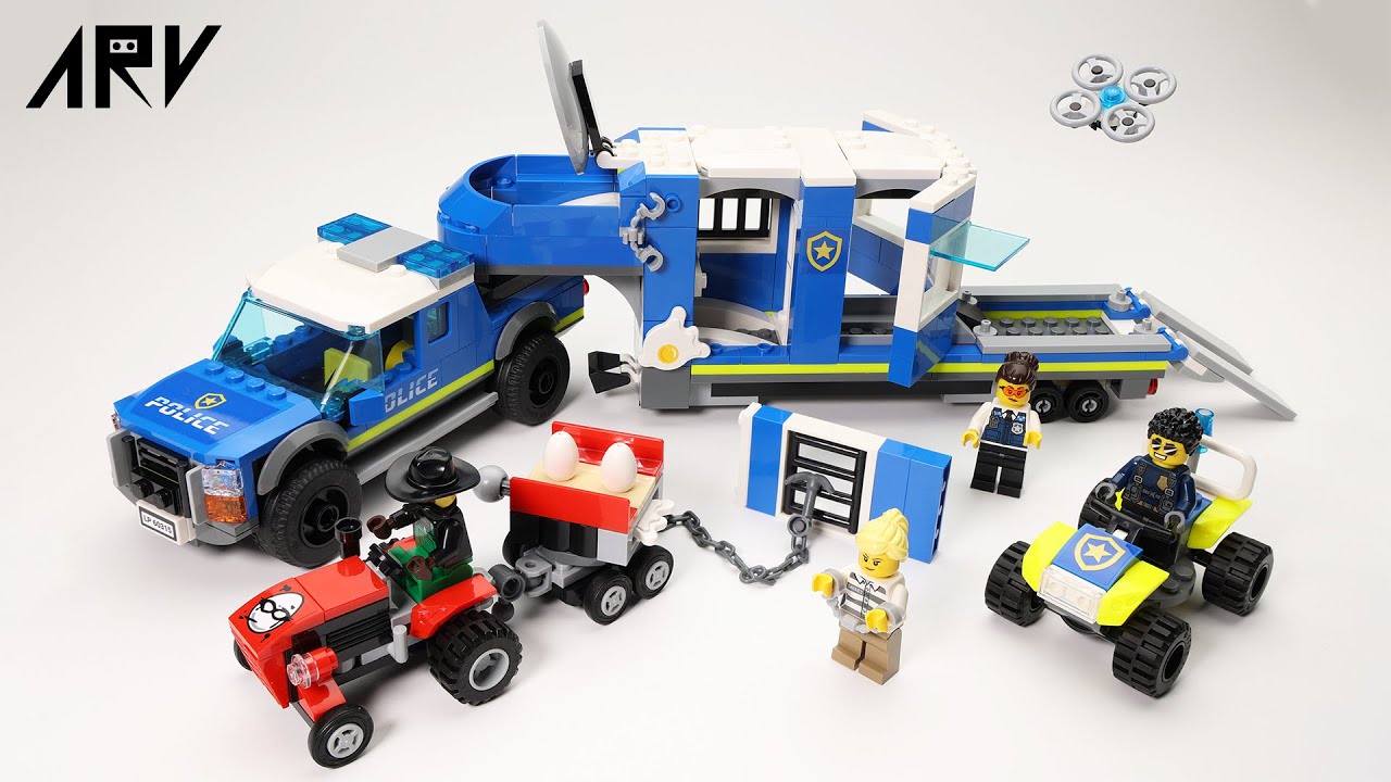 LEGO 樂高 60315 城市系列 警察行動指揮車 快速組裝&nbsp; | LEGO 60315&nbsp; Police Mobile Command Truck Speed Build