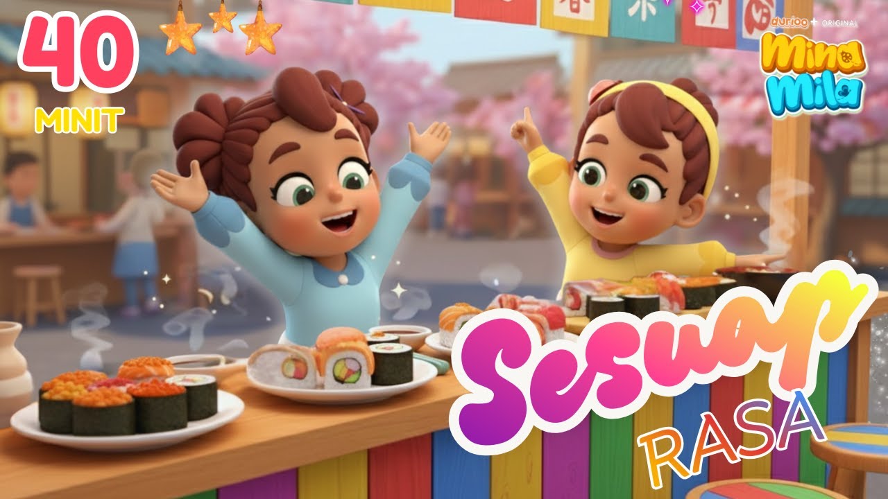 Dari Pengasas Omar & Hana | Sesuap Rasa: Kompilasi Makanan Paling Sedap! 🍣